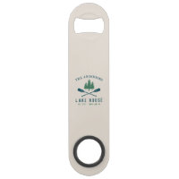 Family Lake House Modern Rustic Boat Oar Pine Tree