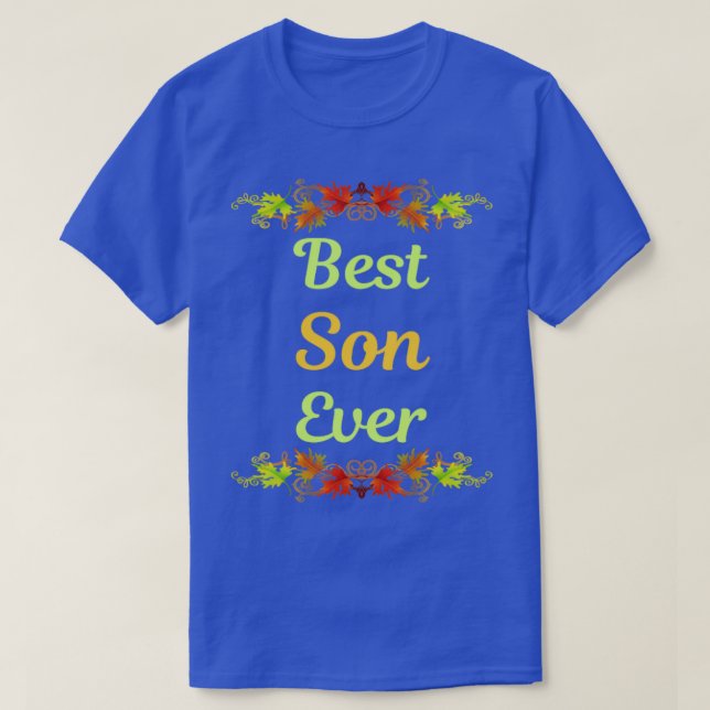 Family Leaf 2 Son  T-Shirt (Design Front)