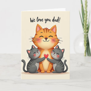 Family Love Fathers Day Card