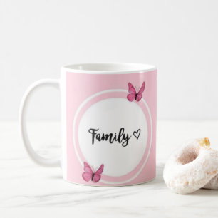 Family Love Mug - Cadeau de coeur pour Maman, Papa