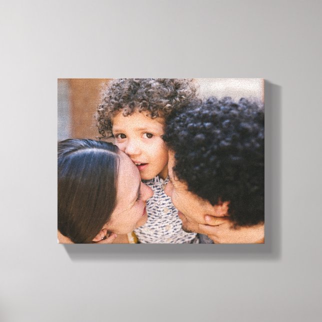 Family Love on Canvas: Cherished Memories Print" Canvas Print (Front)