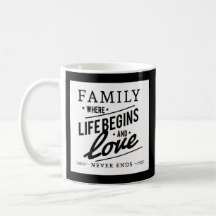 Family, Love, Personalized Photo Coffee Mug