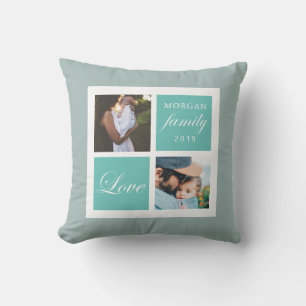Family Love   Personalized Throw Pillow