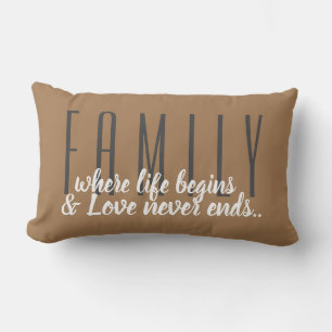 Family Lumbar Pillow