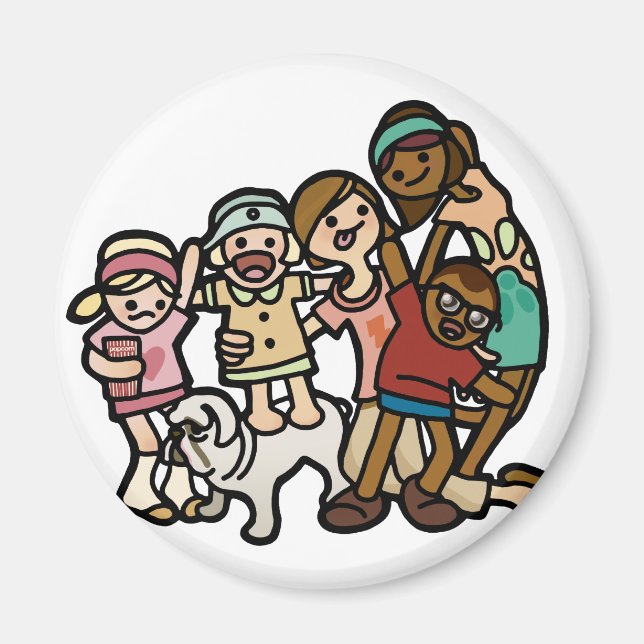 family magnetism. magnet (Front)