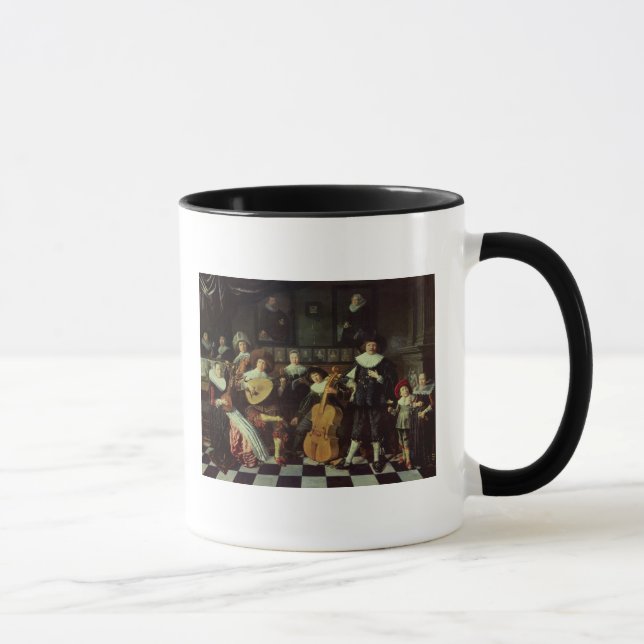 Family Making Music Mug (Right)