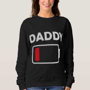Family Matching Christmas Battery Funny Daddy Xmas Sweatshirt