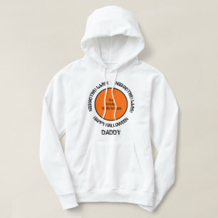 Family Matching Dad Typography Happy Halloween Hoodie