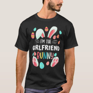 Family Matching Girlfriend Bunny Graphic Easter Co T-Shirt