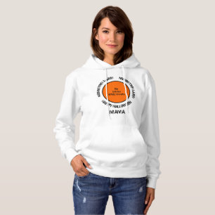 Family Matching Mama Orange Modern Happy Halloween Hoodie