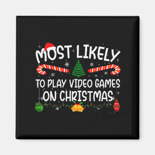 Family Matching Most Likely To Play Video Games On Magnet