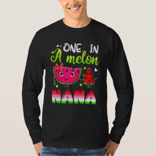Family Matching One In A Melon Papa Watermelon T-Shirt