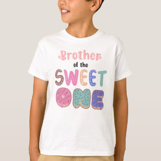 Family Matching Sweet One Birthday Lollipop Candy  T-Shirt
