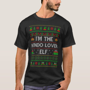 Family Matching Ugly I'm The Kendo Elf Christmas T-Shirt