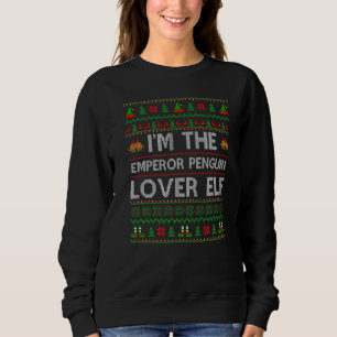 Family Matching Ugly The Emperor Penguin Elf Chris Sweatshirt