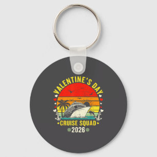 Family Matching Valentines Day For Couples Cruise  Keychain