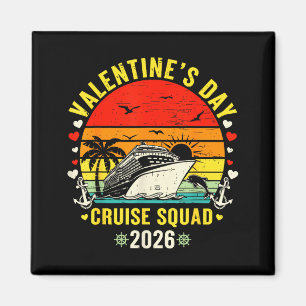 Family Matching Valentines Day For Couples Cruise  Magnet