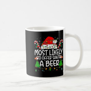 Family Matching Xmas Most Likely To Offer Santa A  Coffee Mug