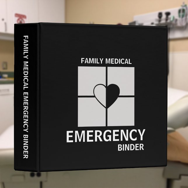 Family Medical Emergency Binder (Creator Uploaded)