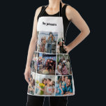 Family Memories 9 Photo Grid Personalized Collage Apron<br><div class="desc">Family Memories 9 Photo Grid Personalized Family Photo Collage Showcase your favorite family moments with this clean 9 photo grid collage design. The balanced square layout highlights each image beautifully, creating a timeless display of family memories. Perfect for family keepsakes, holiday cards, or home decor, this customizable template makes it...</div>