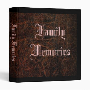 Family Memories Binder