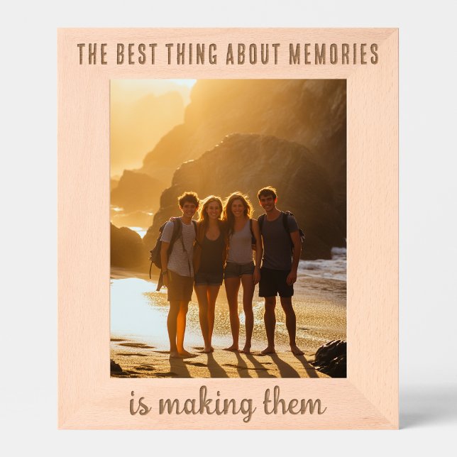 Family Memories Keepsake Custom Text Etched Frames (Creator Uploaded)