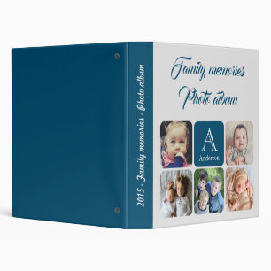 Family memories photo album binder
