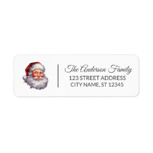 Family Merry Christmas Santa Claus Personalized