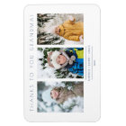 Family Minimalist 3 Photos Collage Keepsake