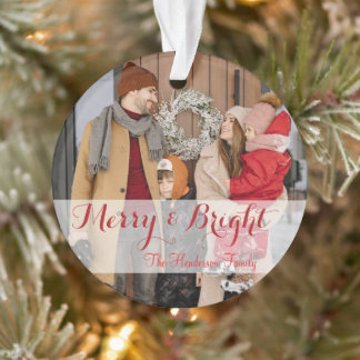 Family Minimalist Christmas Photo