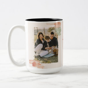 Family Moments: Cherished Memories Two-Tone Coffee Mug