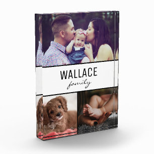 "Family Moments: Customizable Triple Photo Block" Block