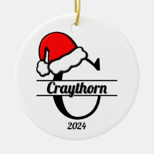 Family Monogram C | Double Sided