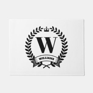 Family Monogram Doormat