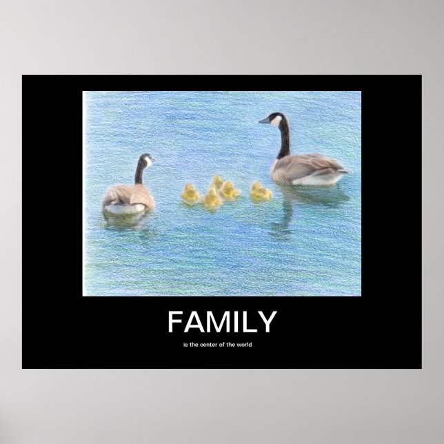 Family Motivational Poster (Front)