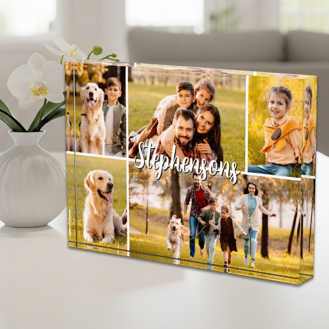 Family Name 5 Photo Collage Script (Creator Uploaded)