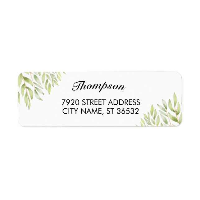 Family Name Botanical (Front)