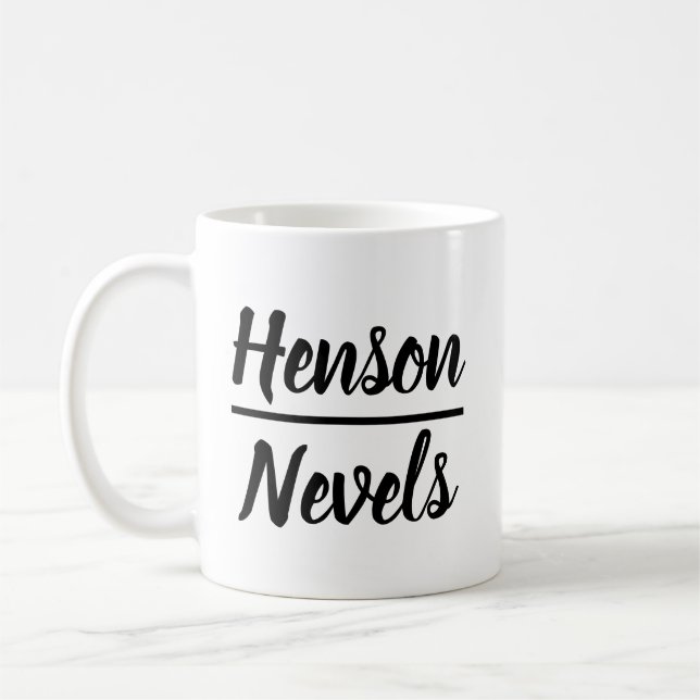 Family Name Coffee Mug (Left)