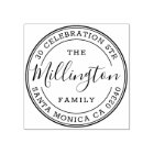 Family Name | Create Your Own Round Return Address