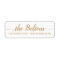 Family Name Custom Calligraphy Modern Font Elegant