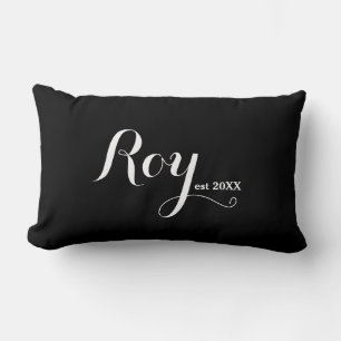 Family Name Lumbar Pillow - Roy