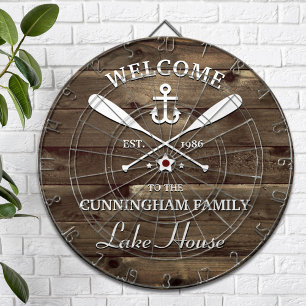 Family Name   Oars and Anchor Custom Dartboard