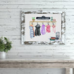 Family Name | Personalized Mudroom Keepsake Print<br><div class="desc">Personalized wall art that the entire family will love. Featuring a stunning watercolor mudroom scene with spots to add your own family names. Always a hit, no matter the recipient. Shop today for that extra special gift! We can make you an expertly personalized gift that is immediately heirloom worthy. Contact...</div>