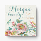 family name plaque,family name established