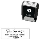 Family Name Self-Ink Return Address Rubber Stamp