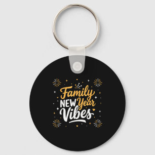 Family New Year 2026 Matching Party Crew  Keychain