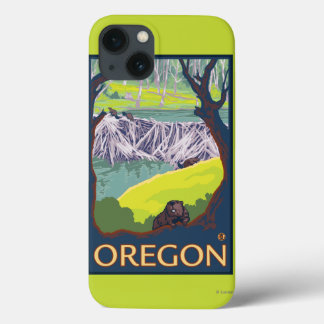 Family of Beavers iPhone 13 Case