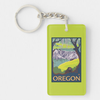 Family of Beavers Keychain