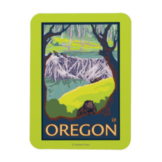 Family of Beavers Magnet