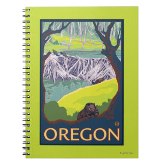 Family of Beavers Notebook